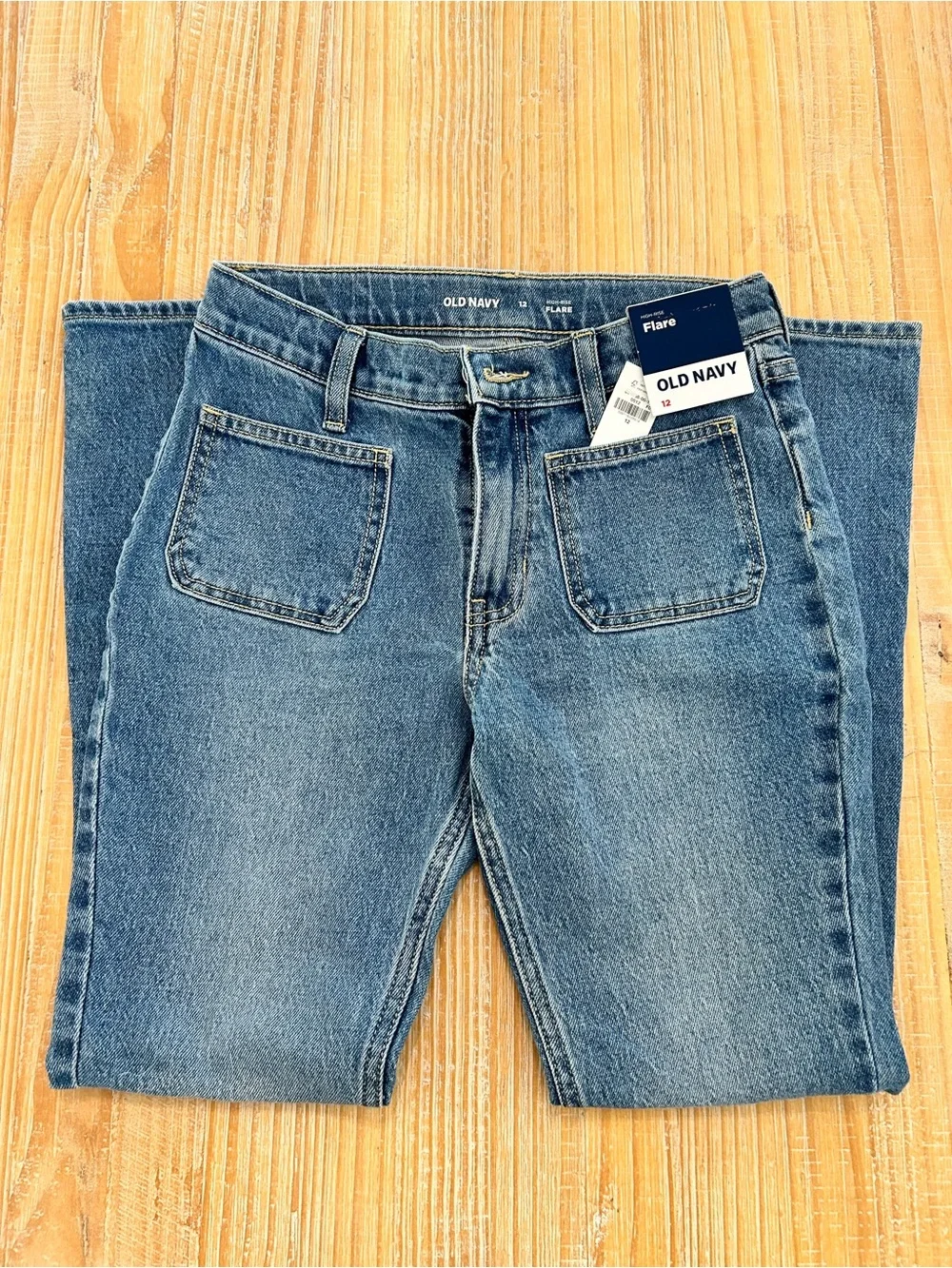 NWT Girls Size 12 Jean Bundle 3pc Rockstar Jeggings High Rise Flare